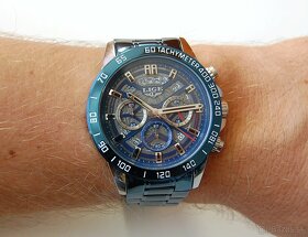 LIGE 8944 Blue Chronograph - pánske štýlové hodinky - 9