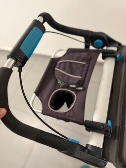 Predám kočík Thule Glide 2 +vanička+ adaptéry na autosedacku - 9