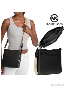 MK crossbody Jet Set Travel čierna - 9
