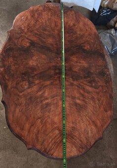 Krásny starožitný drevený stôl - A - 9