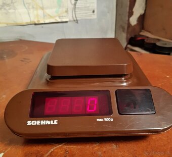 Retro digitální váha Soehnle, 70.-80. léta - 9