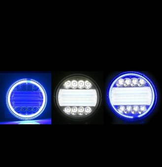 Led pracovné svetlomety z funkciou led farebného svetla - 9