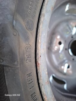 Ford transit zimne gumy kolesa 195/70r15c - 9