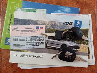 Peugeot 206 - rok výroby 2008 - 112 000 Km - 1,4 benzín - 9