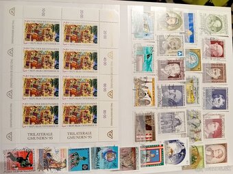 Známky Rakúsko v albume - 9