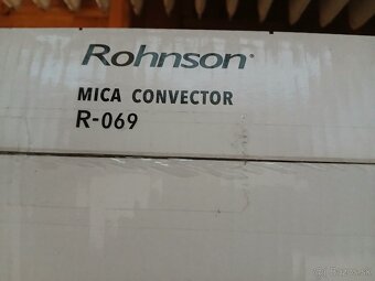 Elektricky ohrievač/convector - Rohnson 1000-2000W - 9