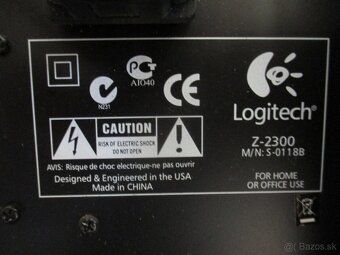 LOGITECH Z-2300 subwoofer - 9