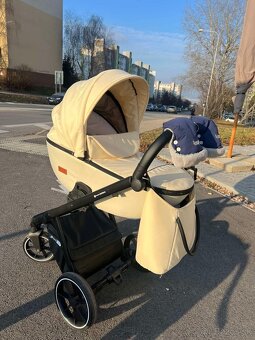 PETITE&MARS Kočár kombinovaný Rover III 2v1 Beige - 9