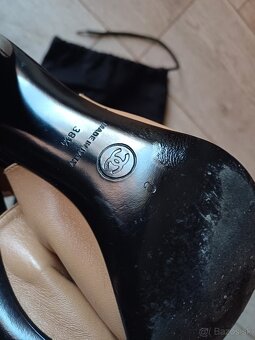 Predám originál Chanel kožené poltopánky 38.5 - 9