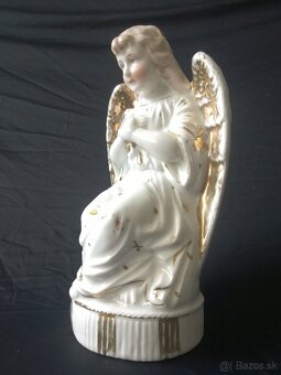 starý porcelánový anjelik - 9