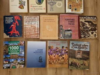 Knihy o Slovensku - kultúra, piesne, história a iné - 9