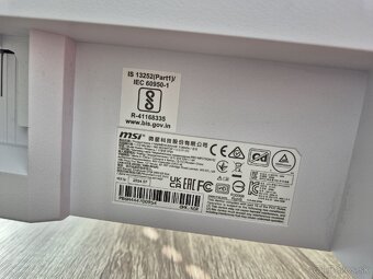 Monitor 27" MSI PRO. 100 Hz. 2560 × 1440 - 9