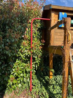Detský drevený domček JUNGLE GYM PLAYHOUSE XL - 9