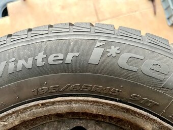 195/65 R15 zimné pneumatiky na diskoch 5x110 OPEL - 9