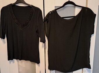 Bluzky, tricka velkost 38 a 40 - 9
