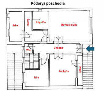 Na predaj 5-izbový rodinný dom s čiastočnou rekonštrukciou v - 9