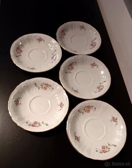 Podšálky retro porcelánové - 9