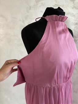 Spoločenské hodvábne šaty - 9