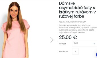 Elastické svetloružové minišaty zn.PeeKaBoo, M/LXL - 9
