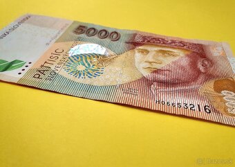 ✅️SLOVENSKÁ KORUNA 5000 SKK VZÁCNA BANKOVKA - 9