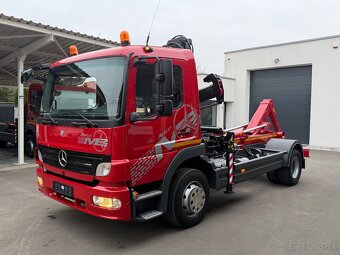 Mercedes-Benz Atego 1218 hákový nakladač hydraulická ruka - 9