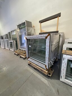 Plastové okná zlatý dub/biela, nové - 9