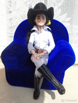 Kovbojka barbie mattel - 9