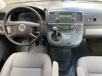 VOLKSWAGEN T5 MULTIVAN 2,5 TDi 7míst NOVÉ TURBO, SVODY - 9