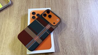Vymenim novy iPhone 17 Pro Max 256gb Orange + sklo + obal - 9