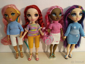pulóver nohavice pre bábiky Rainbowhigh barbie šaty - 9
