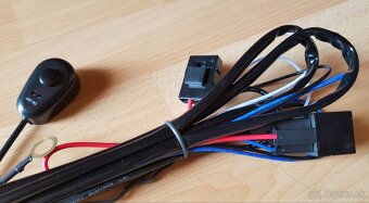 Kabeláž na led rampy - svetla
- 9