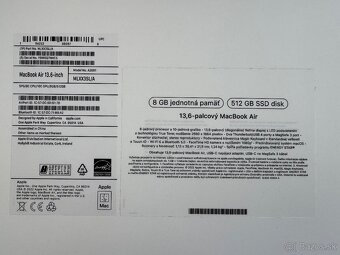 MacBook Air M2 8GB 13,6” - 9
