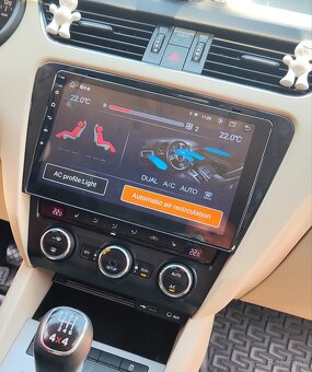 10,1" android radio 2 DIN do Skoda, Volkswagen - 9