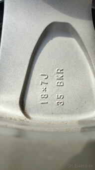 TOYOTA RAV4 originál disky 225/60 R18 5x114,3 18x7J ET35 - 9