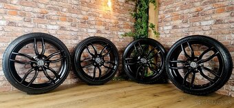 Alu R19 5x112 Mercedes CLA, Octavia, Golf +zimné 225/35 R19 - 9
