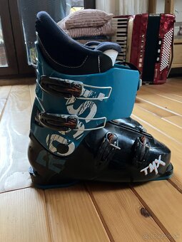 Detské lyže + palice, lyžiarky - 9