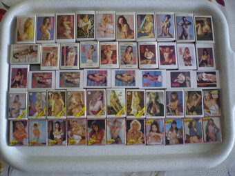 retro žolikové karty a zápalky - 9