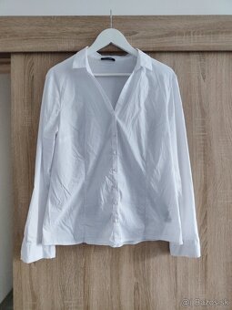 bledoružové šaty, čierne šaty, biele šaty, biela košeľa - 9