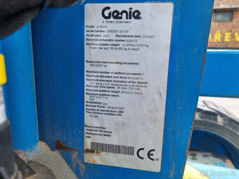 Prodám terenní kloubovou plošinu Genie Z45/25 - 9