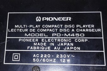 Predám cd prehrávače Pioneer PD-T307 PD-M450 - 9