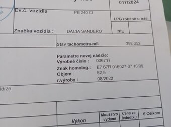 Dacia Sandero 1.4 Mpi LPG - 9