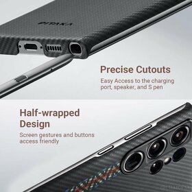 PITAKA MagEZ Case 3 for Samsung S23 Ultra -Rhapsody 600D - 9
