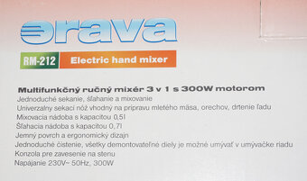 ✅ Multifunkčný tyčový mixér Orava RM-212 ✅ - 9