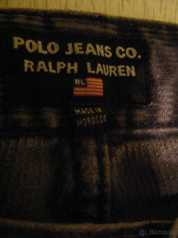 Pánske kordové džínsy Hilfiger a Ralph Lauren - 9