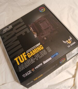 Predám základnú dosku ASUS TUF GAMING A520M-PLUS II (AM4) - 9