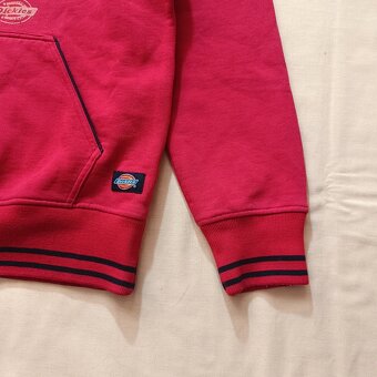 Dickies červená mikina s kapucňou s potlačou L - 9