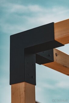 Kompletné sety pergol – trámové spojky + KVH hranoly - 9