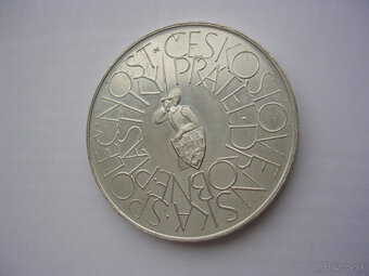 Ag medaila 10 dukát Karel IV. - návrh Jiří HARCUBA 1978 - 9