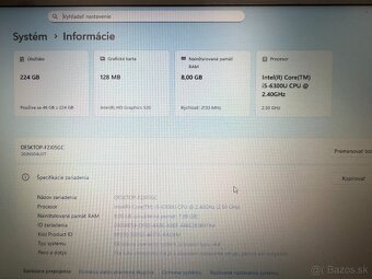 Notebook Lenovo T470, i5, SSD 256 GB, 8 GB RAM, HD - 9