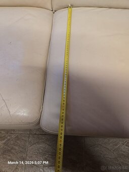 predám kožennú sedačku - 9
